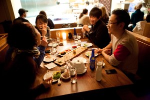 This is as close as sushi gets to a frozen-yogurt mindset.