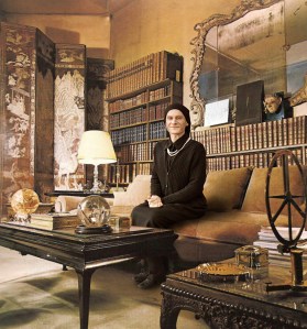 At the Rep, Garrison looks great in pearls.