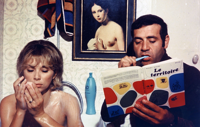 Darc (with Jean Yanne) about to embark on a trip to hell.