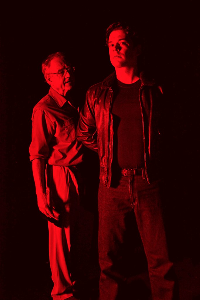 Denis Arndt (left) and Connor Toms in Red, at the Rep.