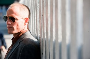 Harrelson as fractured cop.