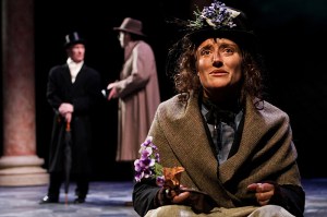 Taylor (in foreground), before Eliza's makeover.