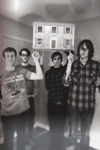Dylan Baldi (rear left) and his Cloud Nothings.