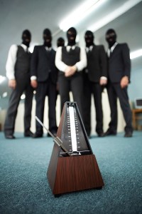 The rogue percussionists--and a ticking bomb?