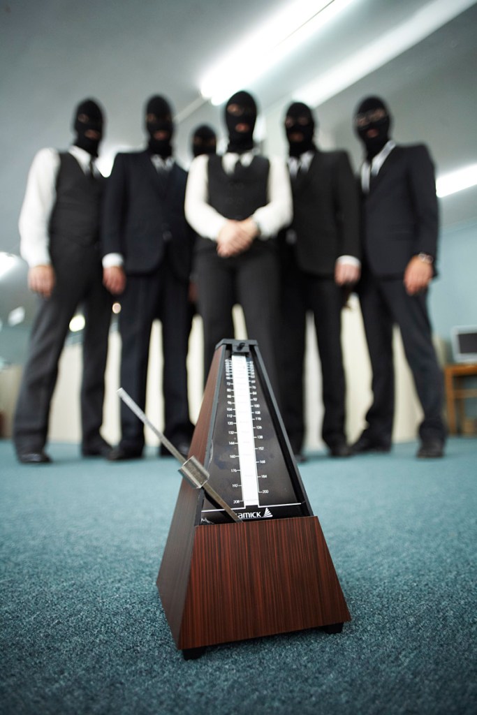 The rogue percussionists--and a ticking bomb?