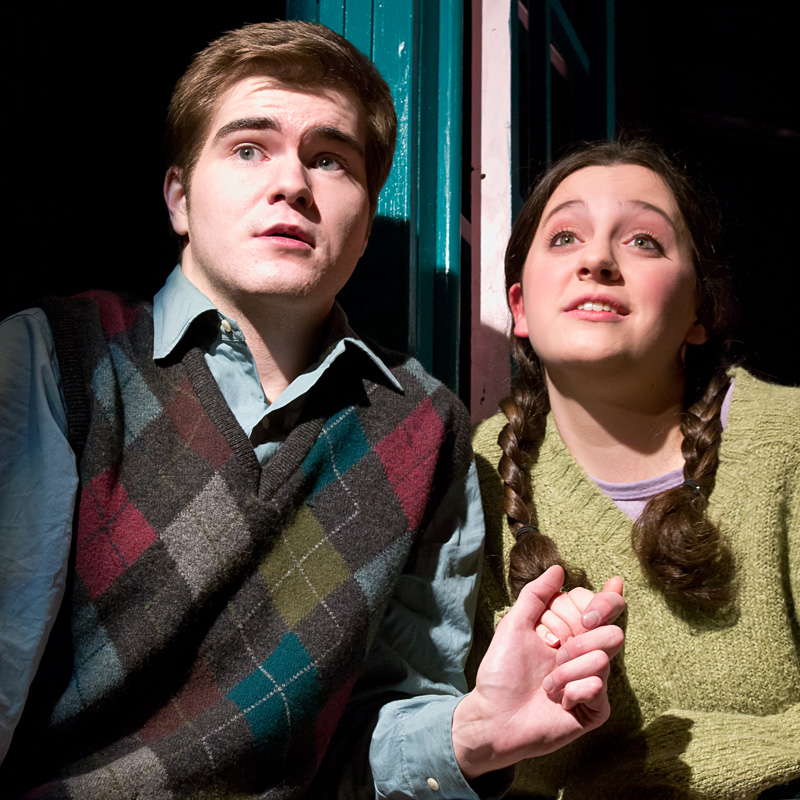 She won't talk: Conn with Tingvall.