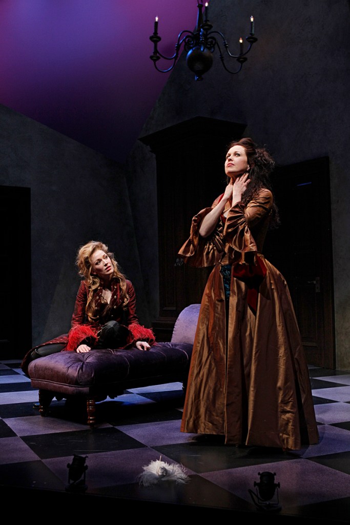 Von Fliss (left) and Potter take liberties with history.