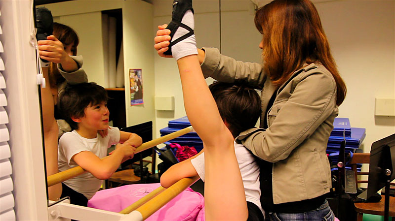 Young dancer Jules Jarvis Fogarty.