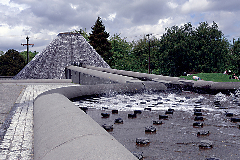 Too bad you can't water-ski in Cal Anderson's reservoir.