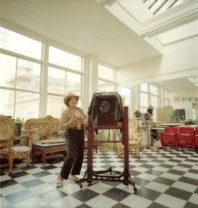 Photographer Editta Sherman before her eviction.