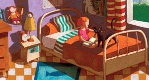 Zoe and her loyal Dino.