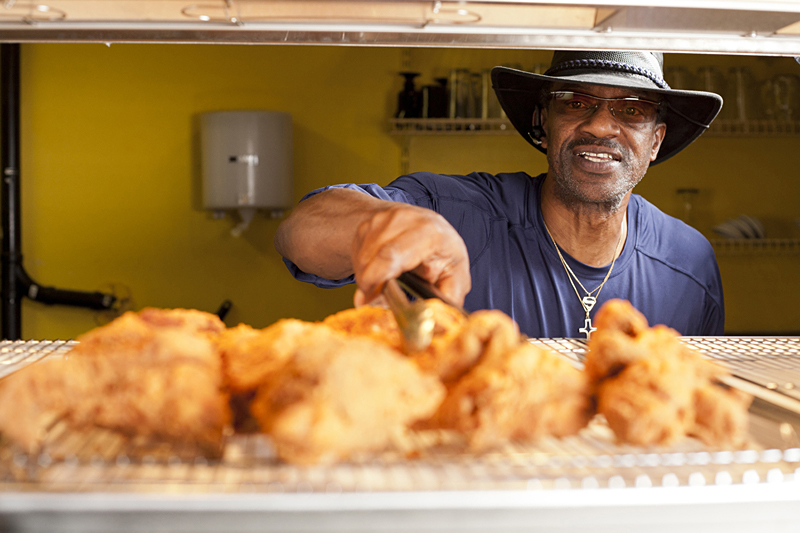 They can take Stephens' name, but not his gift for frying. View the slide show here.