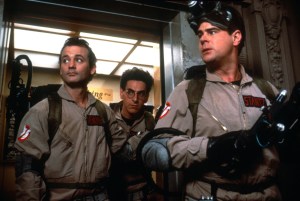 Ghost Busters (1984)Directed by Ivan ReitmanShown from left: Bill Murray (as Dr. Peter Venkman), Dan Aykroyd (as Dr. Raymond Stantz), Ernie Hudson (as Winston Zeddmore)