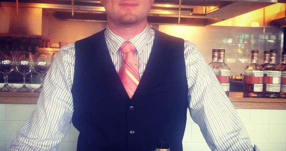 It's dive bars on the way home for this dapper drinkmaker.