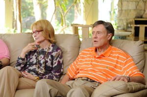 Confounded parents Farrow and Walken.