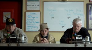 From left, old goats Britt Crossley, Bob Burkholder, and David Vanderwal.