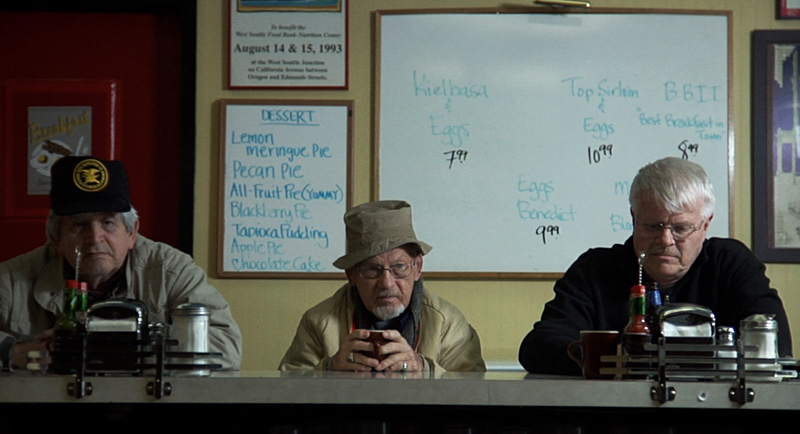 From left, old goats Britt Crossley, Bob Burkholder, and David Vanderwal.