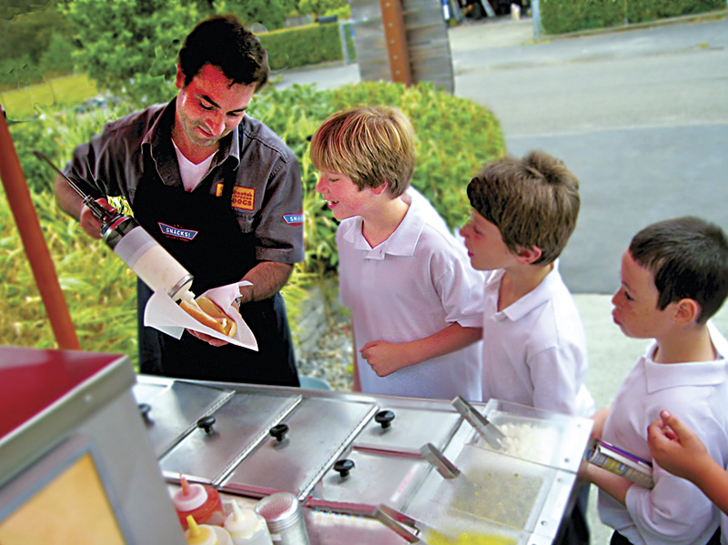 Dante Rivera with his gun.