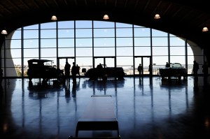Shadows of the vehicular past in Tacoma.