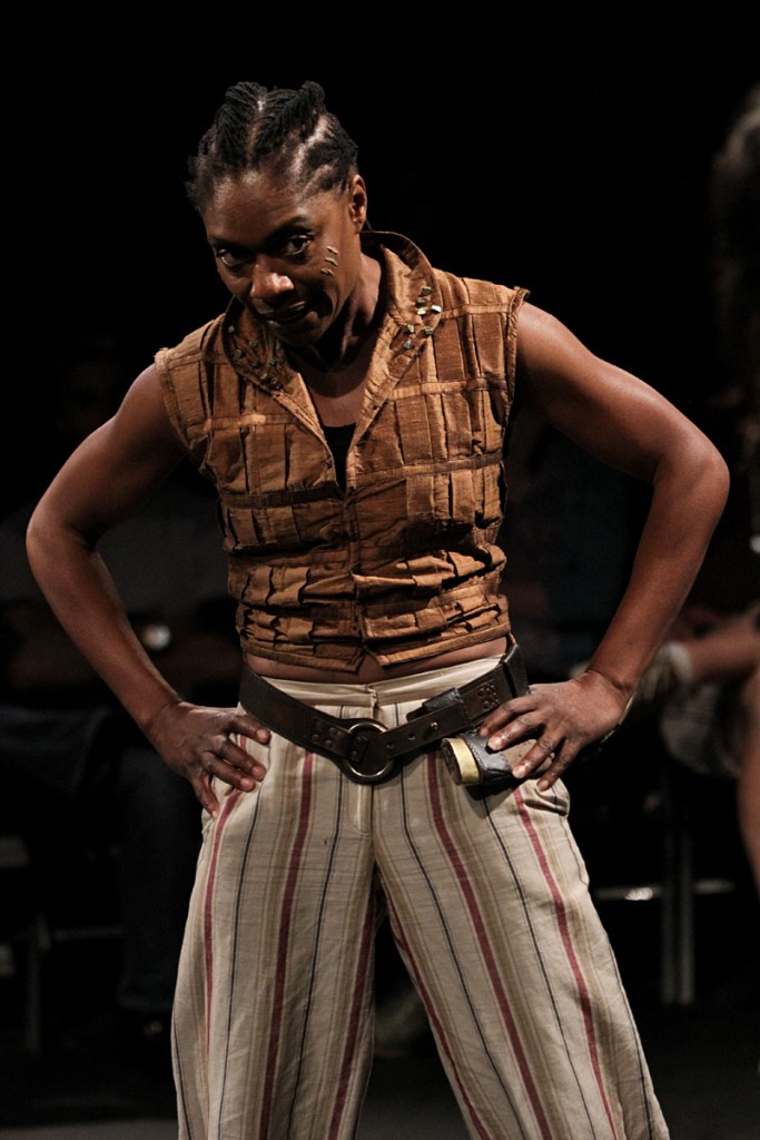 Imoru as the captive Aaron.