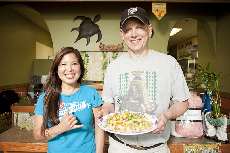 In Keene (right), Shoda found an Idahoan who cooked Hawaiian food better than her mom. View the slide show here.