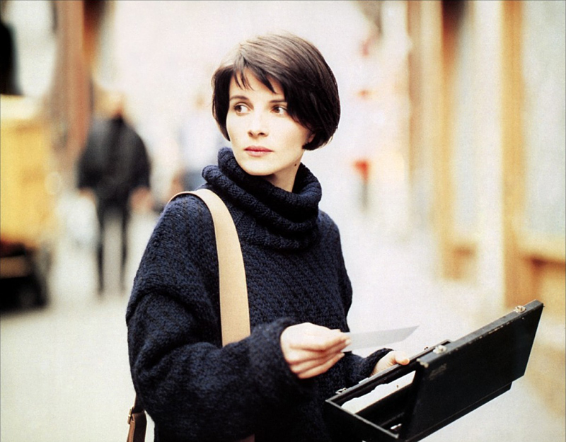 Juliette Binoche in Kieslowski's Blue, at SIFF.