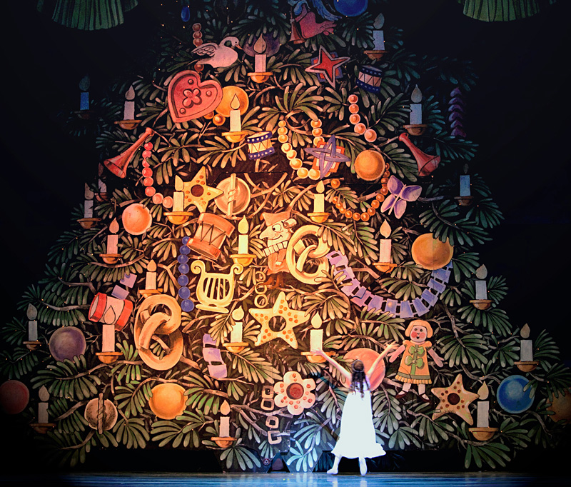 A scene from last year's Nutcracker at PNB.