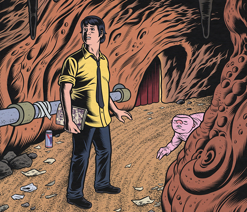 Burns' hero Doug tries hard to remember in The Hive.