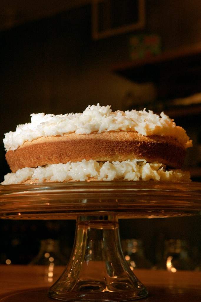 Grub Restaurant interiors, exteriors, kitchen located on Queen Anne featured dishes Macaroni and Cheese, Fried Chicken, Coconut Cake, Feta Cake, Kale Salad, Pork Chop   in Seattle, WA on Wednesday Nov 7, 2012.