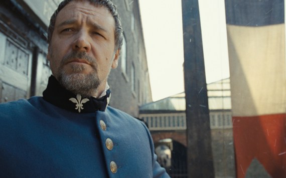 Crowe as Inspector Javert.