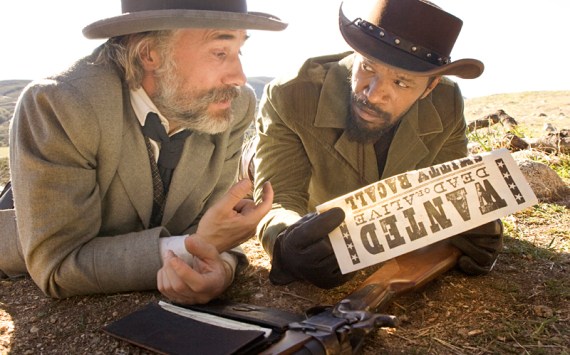 Waltz and Foxx as unlikely allies.