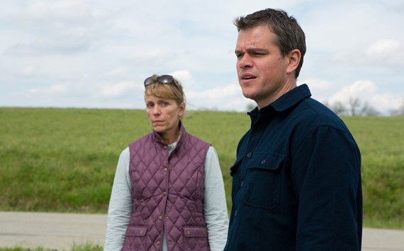 McDormand and Damon ponder what lies beneath.