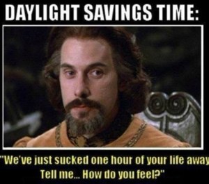 Like a mid-April snowstorm, daylight saving time is a perversion of nature.