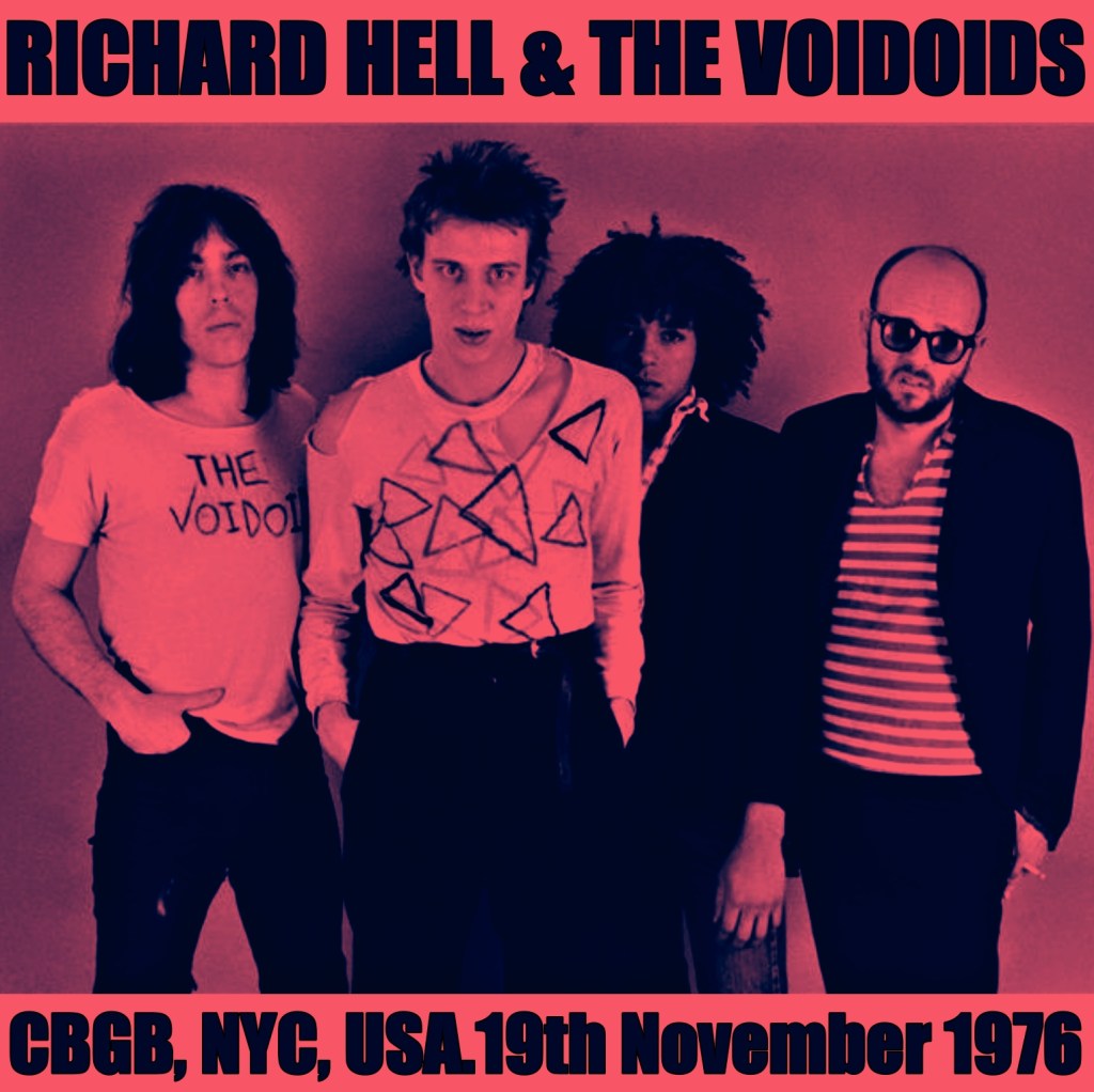 Hell (in triangles) in a 1976 gig poster.richardhell.com