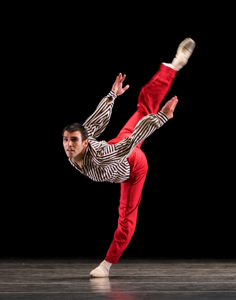 Jonathan Porretta in Tharp’s In the Upper Room.Ph: Angela Sterling