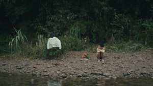 Wang (Liu Wenqing) and his precious white shirt.