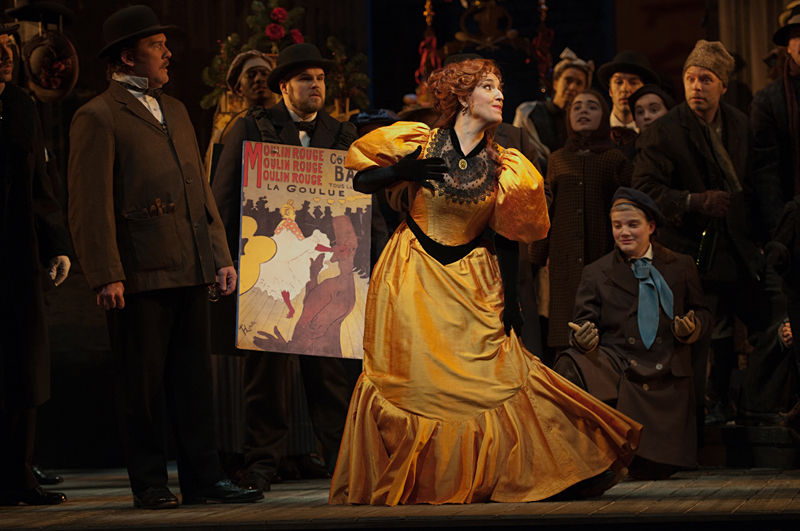 Amsellem as the fickle Musetta.