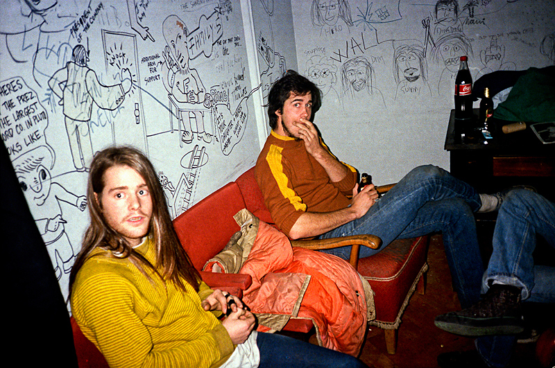Chad Channing and Krist Novoselic.