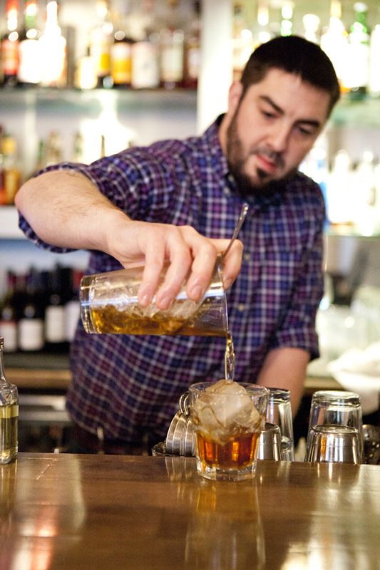 Fortunately for diners who get thirsty, general manager Aaron Robinson has assembled an excellent cocktail list, populated with drinks which don't attempt to overpower the food.