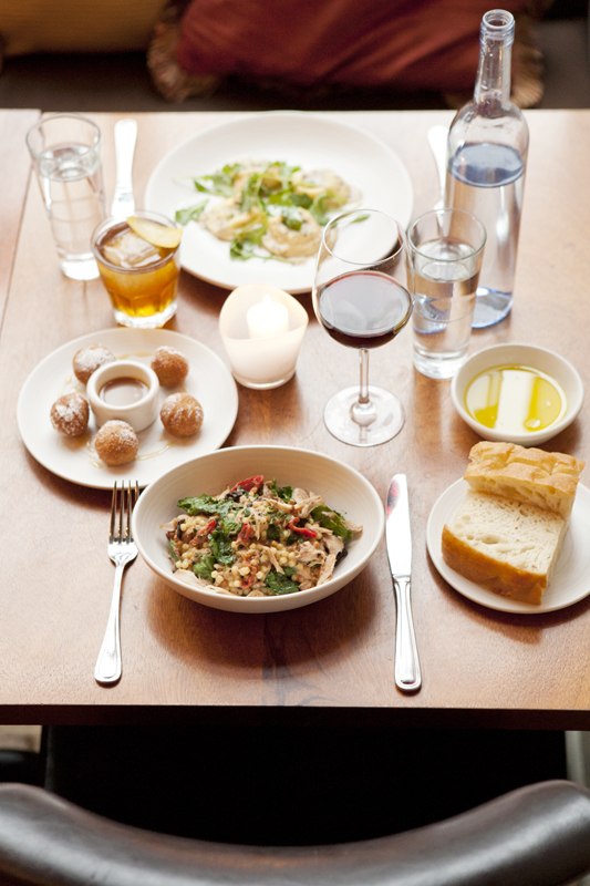 Agrodolce may be a restaurant best enjoyed without much company. I loved Agrodolce when I ate there alone; liked it slightly less when I returned with a companion and found myself repeatedly apologizing when I dragged three friends there. I suspect that's because the food isn't engineered to wow on first bite, so the pass-and-play style of eating falls flat. Most of the dishes are fairly elemental, which is rough on diners looking for culinary conversation starters, but ideal if you're wanting to string together a coherent four-course order with drinks to match.