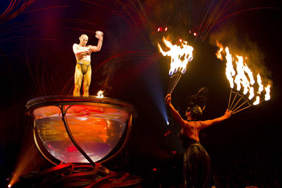 The new Cirque du Soleil show opens in Seattle tonight, Jan. 31,