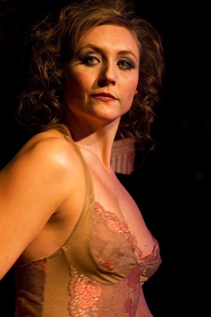 Chance's monthly fashion Saturday show featured lingerie from Twala Intimates, LLC, Beauty