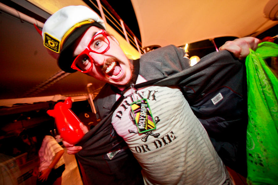 On board the Holy Ship!! cruise, the second-annual floating three-day dance party