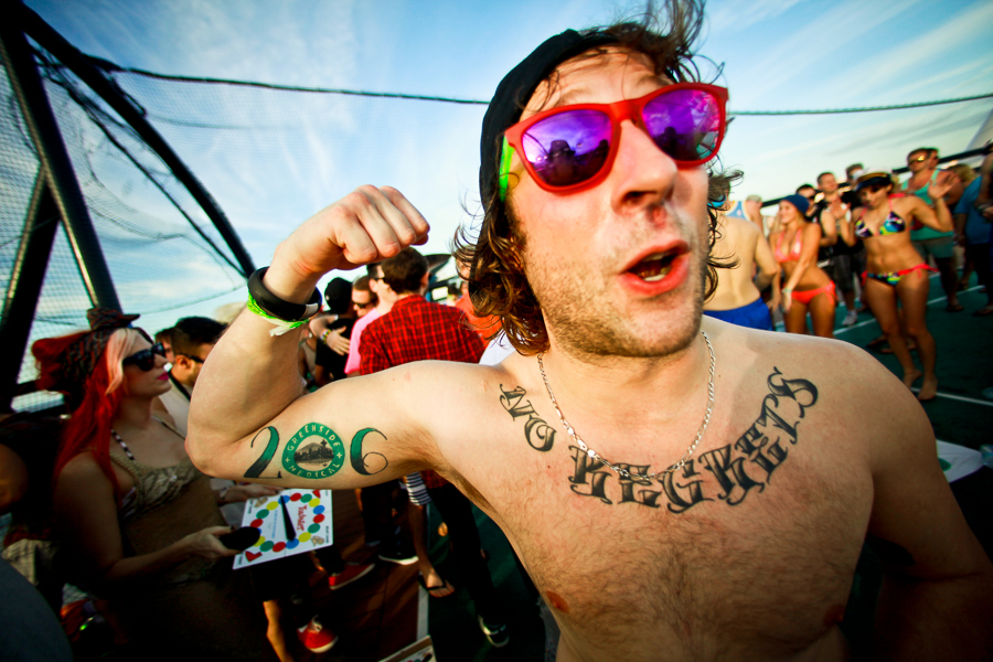 On board the Holy Ship!! cruise, the second-annual floating three-day dance party