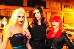 Our roving photographer Catherine Anstett checked out the "Tranny vs. Party Schmarty"