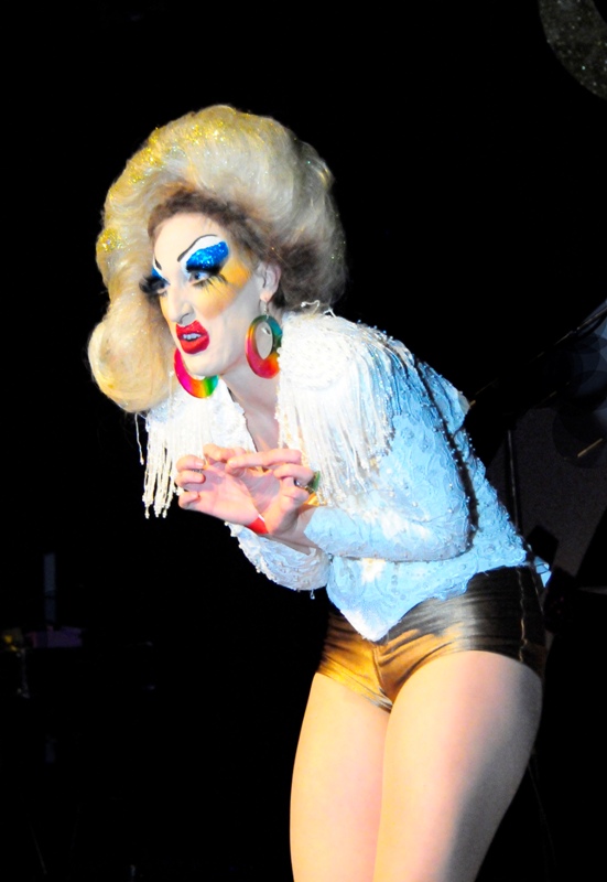 Our roving photographer Catherine Anstett checked out the "Tranny vs. Party Schmarty"