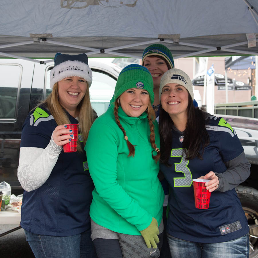 The 12th man was out in force at CenturyLink Field Sunday night,