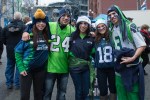 The 12th man was out in force at CenturyLink Field Sunday night,