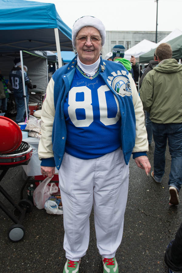 The 12th man was out in force at CenturyLink Field Sunday night,