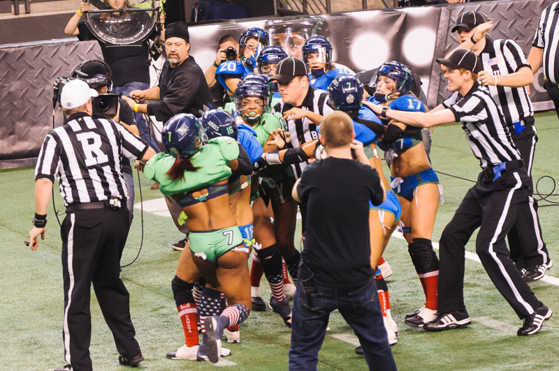 On Saturday, the 2013 Seattle Mist played a preseason match-up with the